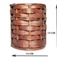 ARTSY® Handmade Wooden Pot: Versatile Storage and Flower Decoration Solution