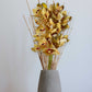 Artificial Flowers for decoration orchid flower bunch/stick for vase/pot, home/office decor, gift, artificial plant, Craft, Without Vase, Pack of 1 piece, 76 cm height, Cream