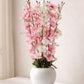 Luxury Artificial Sakura Blossom Flower Pot Arrangement, Pack of 1