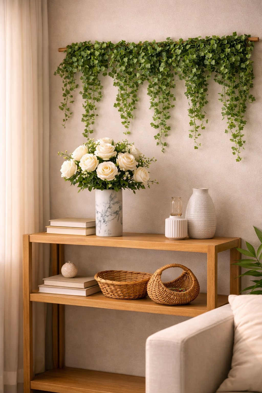 Artificial Rose Flowers Bunch