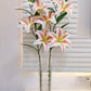 ARTSY® Rainbow Bliss: Multi-Color Lily Flower Stick - Vibrant and Lifelike Blooms For Home Decoration, Vase Filler, Office Décor, Gifting, DIY Craft, Pack of 1 Piece