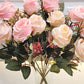 Our Exquisite Collection of Artificial Rose Bunch. Pack Of 2 Pieces