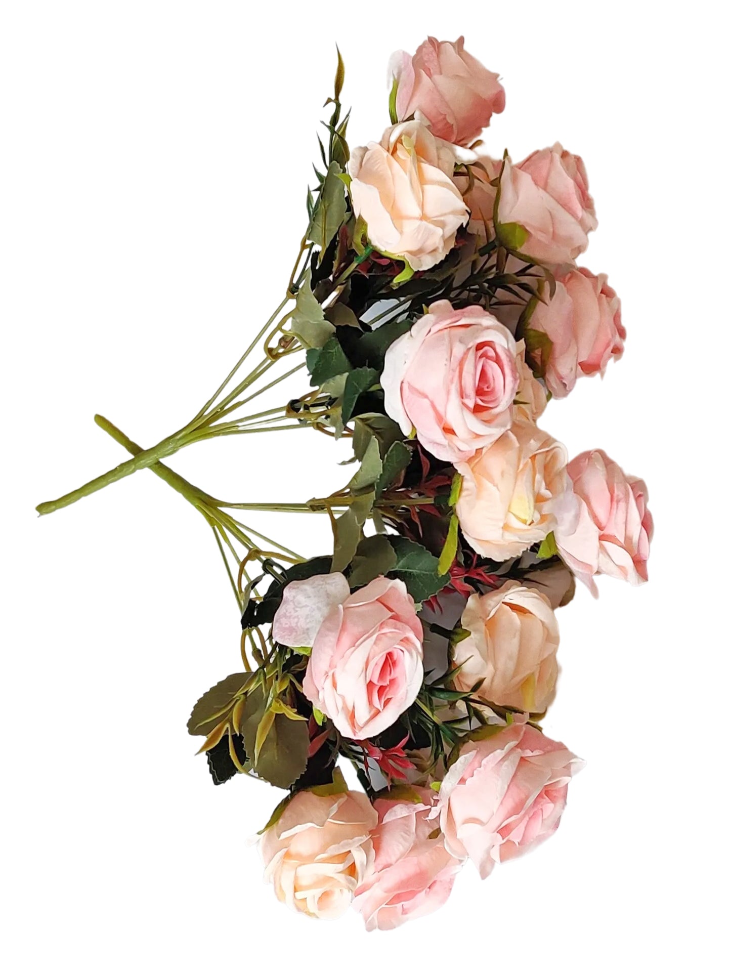Our Exquisite Collection of Artificial Rose Bunch. Pack Of 2 Pieces