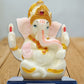 ARTSY® Divine Serenity: Handcrafted Ganesha Idol for Home Decor, Pack of 1 piece, white
