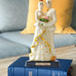 ARTSY® Pure Love: White Couple Statue showpiece for table top, gifting, white, 1 piece