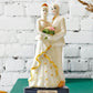 ARTSY® Pure Love: White Couple Statue showpiece for table top, gifting, white, 1 piece