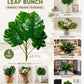 ARTSY Artificial Monstera Leaf Bunch | Realistic Tropical Artificial Plant for Home & Office Decor