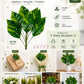 ARTSY Premium Artificial Green Leaf Bunch for Home & Office Decor