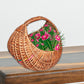 Cane Elegance: Multipurpose Basket for Stylish Storage, Organization, travel, gifting, packaging and many more | 17 X 20 X 15 CM