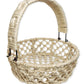 ARTSY® Versatile Jute Basket: Ideal for Storage, Travel, Gifting, and Space Organization, Pack of 1 pIece