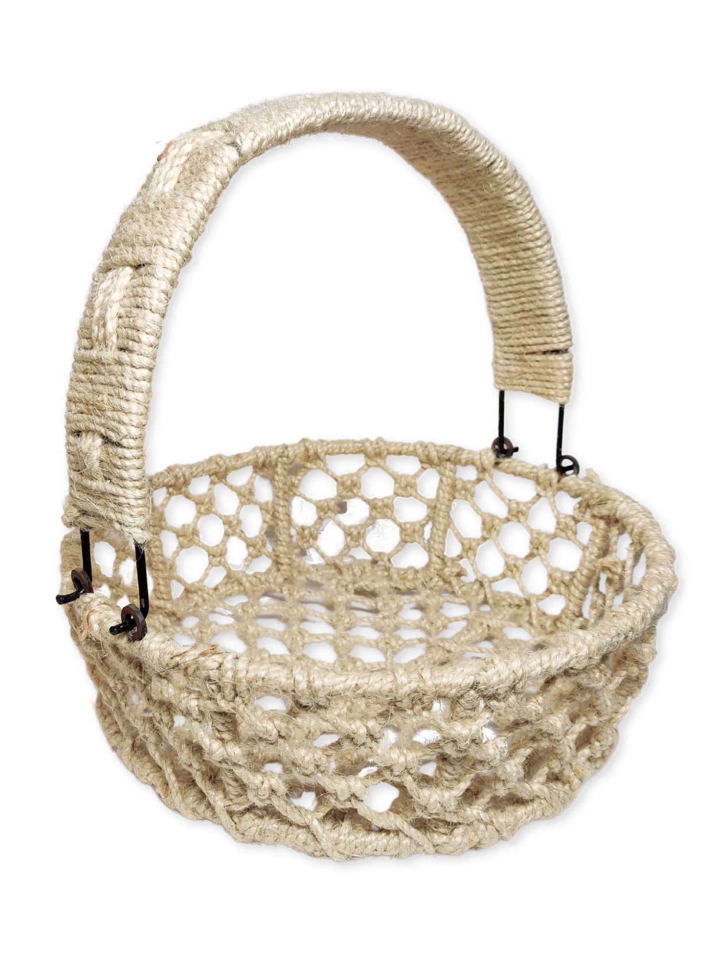 ARTSY® Versatile Jute Basket: Ideal for Storage, Travel, Gifting, and Space Organization, Pack of 1 pIece